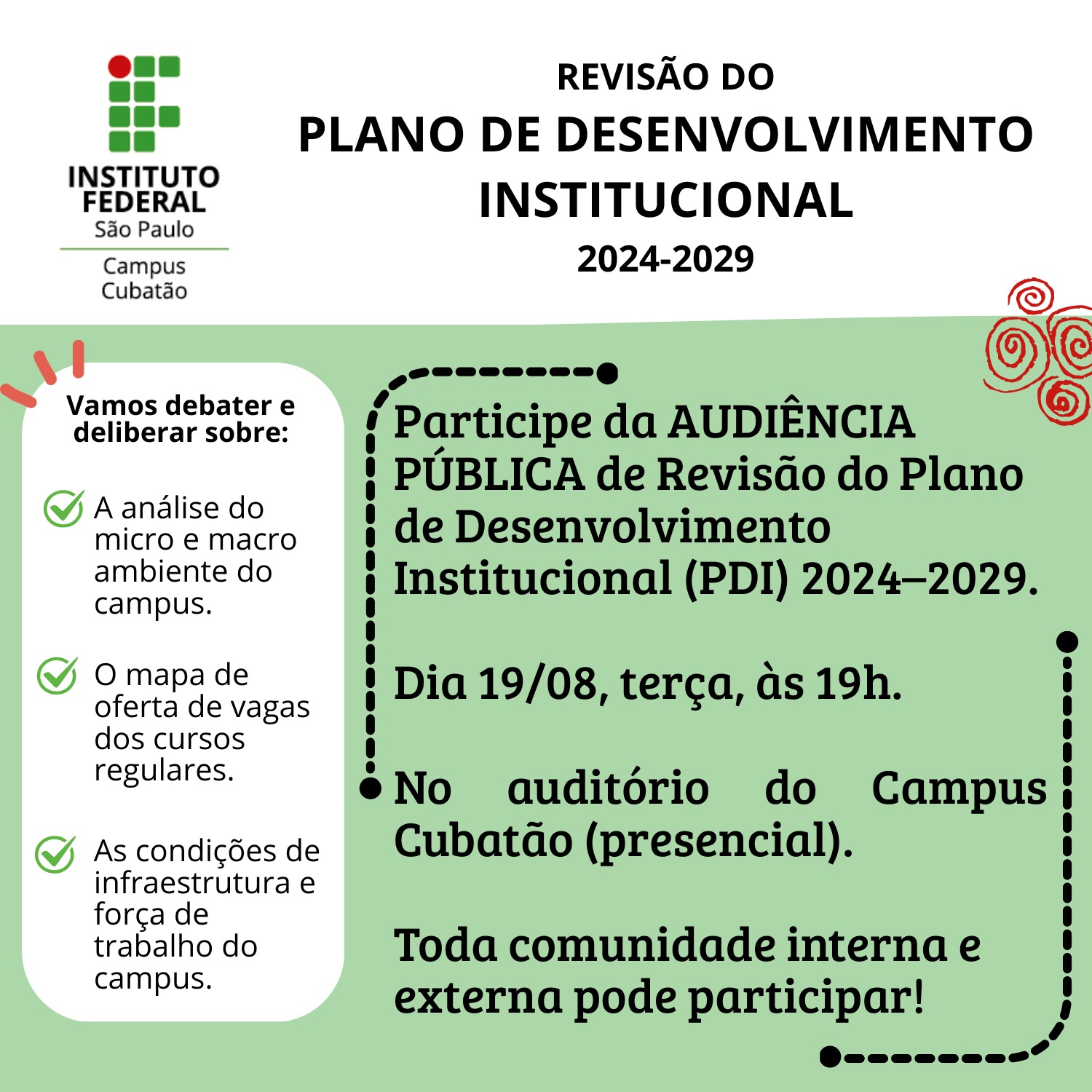 Chamada Audiência Pública 19 ago 2025